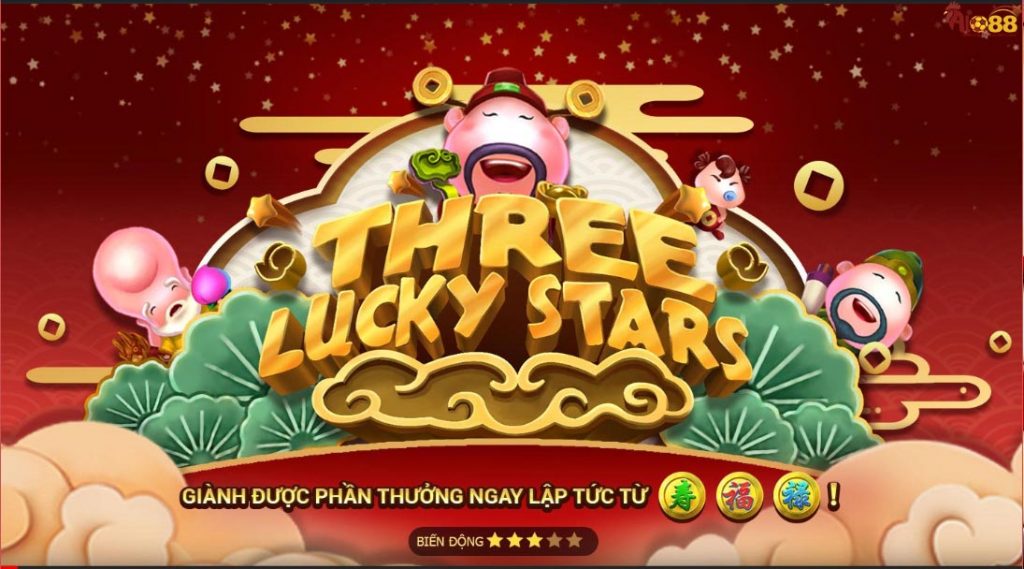 Three Lucky Stars - Game mới từ bong88 tiền thưởng lớn 5 Jacks or Better 2