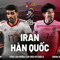 Nhận định Iran vs Hàn Quốc vòng loại World Cup 202: 20h30 ngày 12/10 2 Mỹ vs Costa Rica 2
