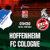 Nhận định, soi kèo Hoffenheim vs Cologne 1h30 ngày 16/10 9 Getafe vs Celta Vigo 9