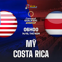 Nhận định, soi kèo Mỹ vs Costa Rica 6h00 ngày 14/10 1 Mỹ vs Costa Rica 1