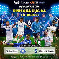 Nhận định trận đấu Orenburg vs Krylya Sovetov 21h30 ngày 16/7 2 Palmeiras vs Cuiaba 2